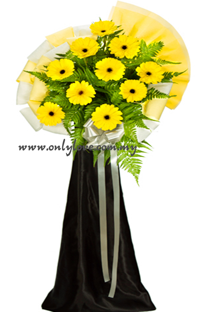 Deepest Condolence with Sympathy Flowers